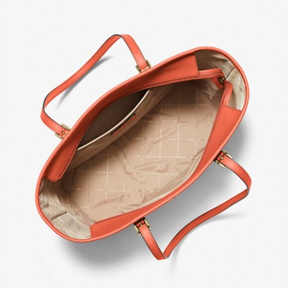 NEW Michael Kors Large Signature Logo Carryall Tote Bag - NWT - Picture 2 of 3